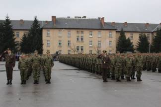 Svečana prisega u požeškoj vojarni, 12.3.2016.