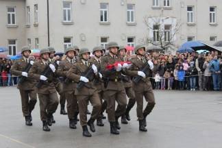 Svečana prisega u požeškoj vojarni, 12.3.2016.