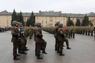 Svečana prisega u požeškoj vojarni, 12.3.2016.