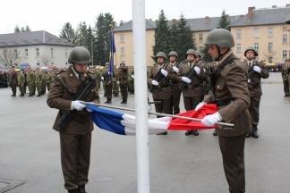 Svečana prisega u požeškoj vojarni, 12.3.2016.
