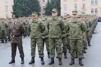 Svečana prisega u požeškoj vojarni, 12.3.2016.