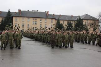 Svečana prisega u požeškoj vojarni, 12.3.2016.