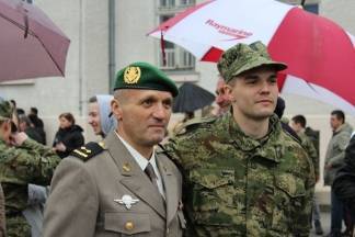 Svečana prisega u požeškoj vojarni, 12.3.2016.