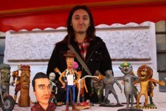 Uskrsni sajam i Veliki petak u pješačkoj zoni u Požegi, 25.3.2016.