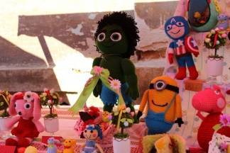 Uskrsni sajam i Veliki petak u pješačkoj zoni u Požegi, 25.3.2016.