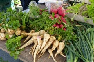 Ponuda četvrtkom na požeškoj tržnici, 7.4.2016.