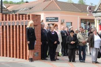 Dan županije: Polaganje vijenaca na Trgu 123. brigade