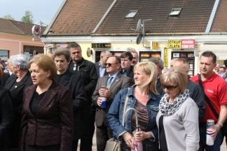 Dan županije: Polaganje vijenaca na Trgu 123. brigade