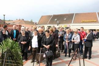 Dan županije: Polaganje vijenaca na Trgu 123. brigade