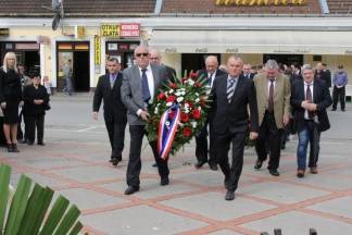 Dan županije: Polaganje vijenaca na Trgu 123. brigade