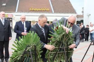 Dan županije: Polaganje vijenaca na Trgu 123. brigade