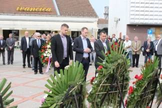 Dan županije: Polaganje vijenaca na Trgu 123. brigade