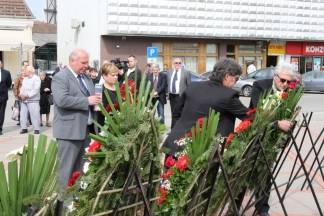 Dan županije: Polaganje vijenaca na Trgu 123. brigade