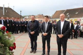 Dan županije: Polaganje vijenaca na Trgu 123. brigade