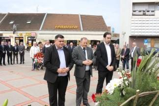 Dan županije: Polaganje vijenaca na Trgu 123. brigade