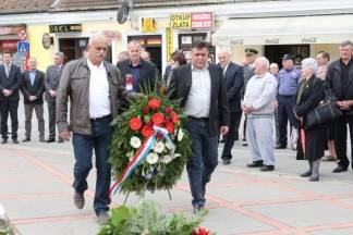 Dan županije: Polaganje vijenaca na Trgu 123. brigade