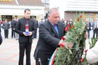 Dan županije: Polaganje vijenaca na Trgu 123. brigade