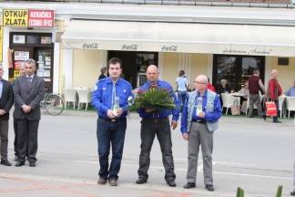 Dan županije: Polaganje vijenaca na Trgu 123. brigade