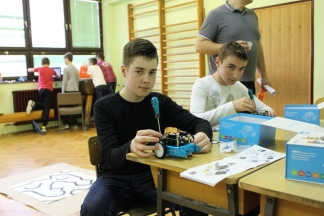 1. kolo robotičke Croatian makers lige - Trenkovo, 3.5.2016.