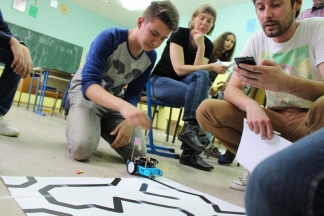 1. kolo robotičke Croatian makers lige - Trenkovo, 3.5.2016.