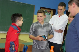 1. kolo robotičke Croatian makers lige - Trenkovo, 3.5.2016.