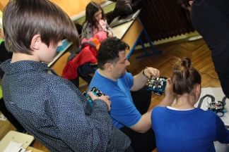 1. kolo robotičke Croatian makers lige - Trenkovo, 3.5.2016.