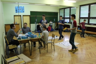 1. kolo robotičke Croatian makers lige - Trenkovo, 3.5.2016.