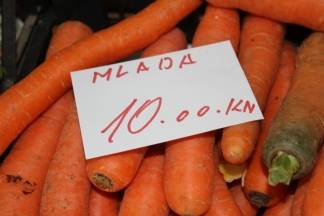 Ponuda četvrtkom na požeškoj tržnici, 19.05.2016.