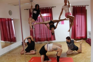 ¨Pole dance¨(ples na šipci) u požeškom studiju ¨Allegra¨: 8.8.2016.