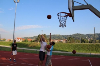 ¨3NA3¨ turnir u košarci na Sportsko rekreacijskom centru Požega:15.8.2016.