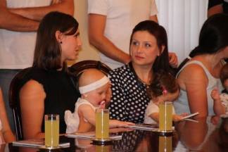 Prijem beba i roditelja u Gradu Požegi:12.9.2016.