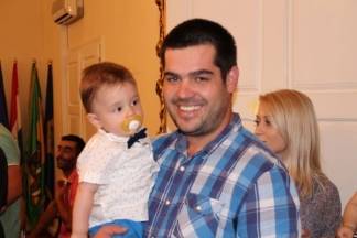 Prijem beba i roditelja u Gradu Požegi:12.9.2016.