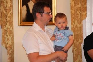 Prijem beba i roditelja u Gradu Požegi:12.9.2016.