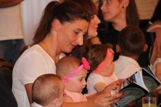 Prijem beba i roditelja u Gradu Požegi:12.9.2016.