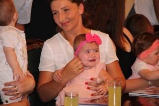 Prijem beba i roditelja u Gradu Požegi:12.9.2016.