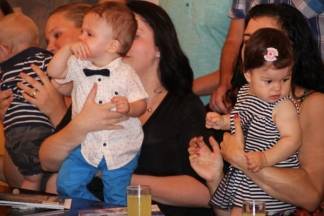 Prijem beba i roditelja u Gradu Požegi:12.9.2016.