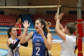 Odbojka: ŽOK Vallis Aurea: OK Belišće: 6.11.2016.