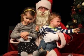 Djed Božićnjak darivao mališane požeških obrtnika 11.12.2016