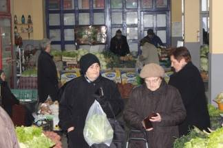 Božićna ponuda na požeškoj tržnici