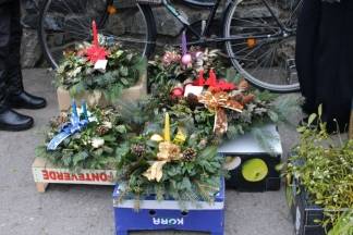 Božićna ponuda na požeškoj tržnici