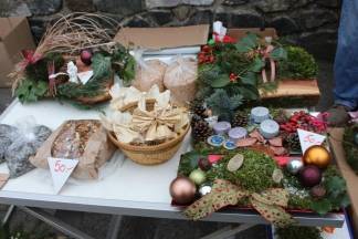 Božićna ponuda na požeškoj tržnici