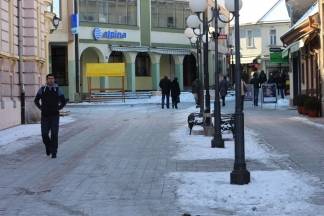 Prva ovogodišnja šetnja Požegom, 7.1.2017.