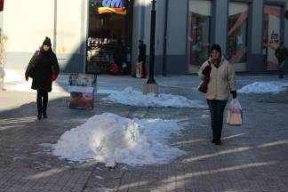 Prva ovogodišnja šetnja Požegom, 7.1.2017.