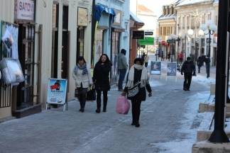 Prva ovogodišnja šetnja Požegom, 7.1.2017.