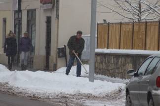 Snježna šetnja Požegom 17.01.2017.