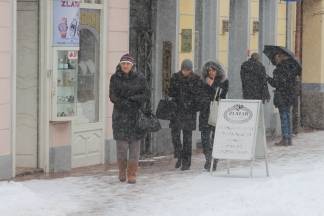 Snježna šetnja Požegom 17.01.2017.