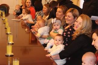 Prijem beba i roditelja kod gradonačelnika 13.2.2017.