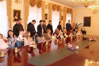 Prijem beba i roditelja kod gradonačelnika 13.2.2017.