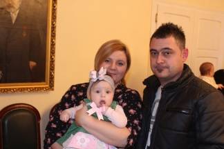 Prijem beba i roditelja kod gradonačelnika 13.2.2017.