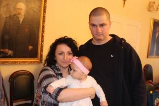 Prijem beba i roditelja kod gradonačelnika 13.2.2017.